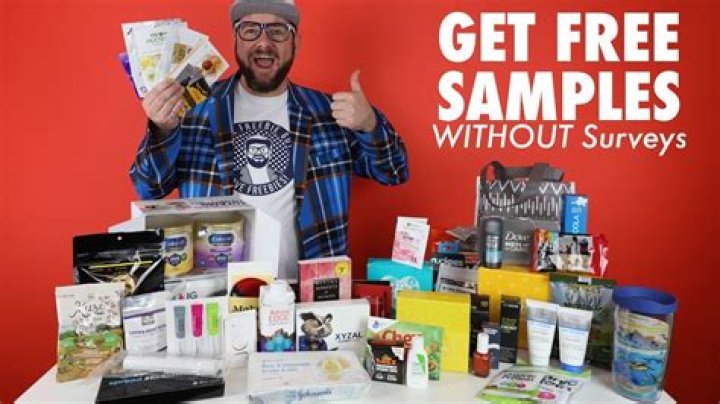 Can you really get free samples in the mail?